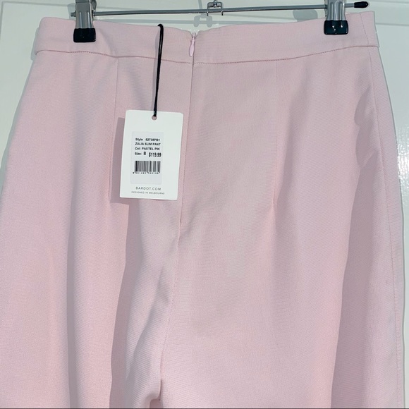 Bardot - Size 8 - Pink Blazer Suit Pants - Picture 3 of 5